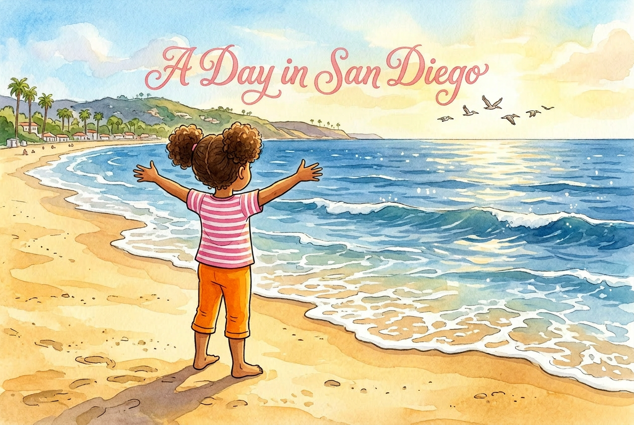 A Day in San Diego cover